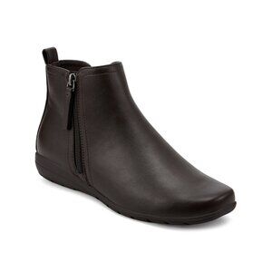 Easy Spirit Womens Aleena Casual Faux Leather Ankle Booties Black Size 7.5 NIB